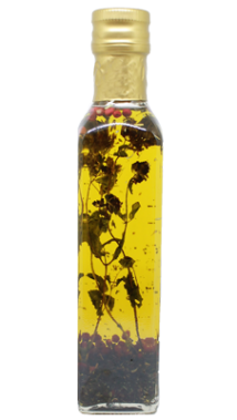 Оливковое масло с пряными травками (с инклюзами), 250 мл